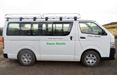 Simien Shuttle minibus